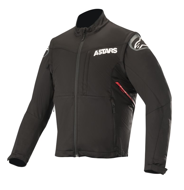 Alpinestars Giacca Antivento Nevada Ripiegabile - Pelle Pieno Fiore, Abbigliamento Moto Unisex