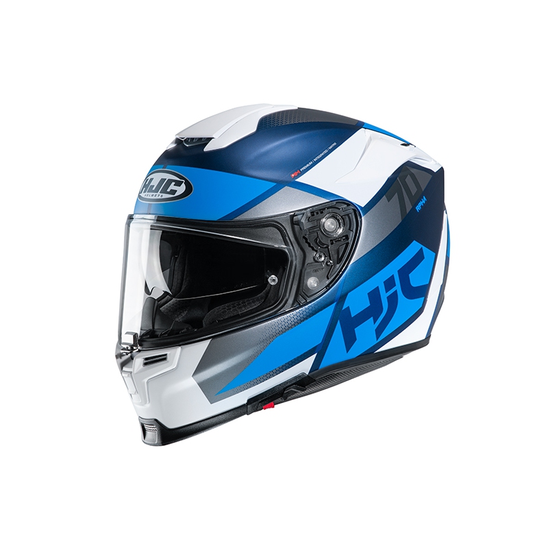 Bianco//Grigio//Blu XS Casco moto HJC RPHA 70 DEBBY MC2SF